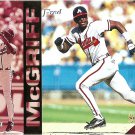 Fred McGriff 1994 Select #268 Atlanta Braves Baseball Card