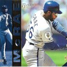 Brian McRae 1994 Select #47 Kansas City Royals Baseball Card