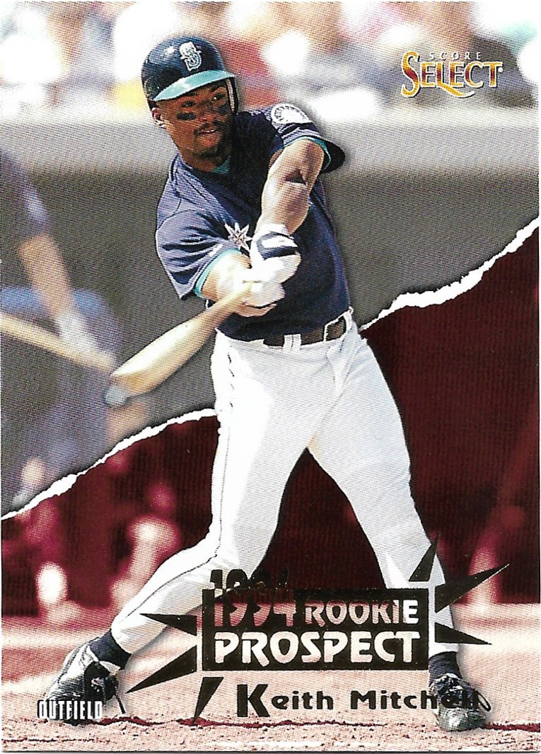Keith Mitchell 1994 Select #202 Seattle Mariners Baseball Card