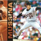 Mike Mussina 1994 Select #36 Baltimore Orioles Baseball Card