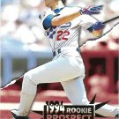 Eddie Zambrano 1994 Select #400 Chicago Cubs Baseball Card