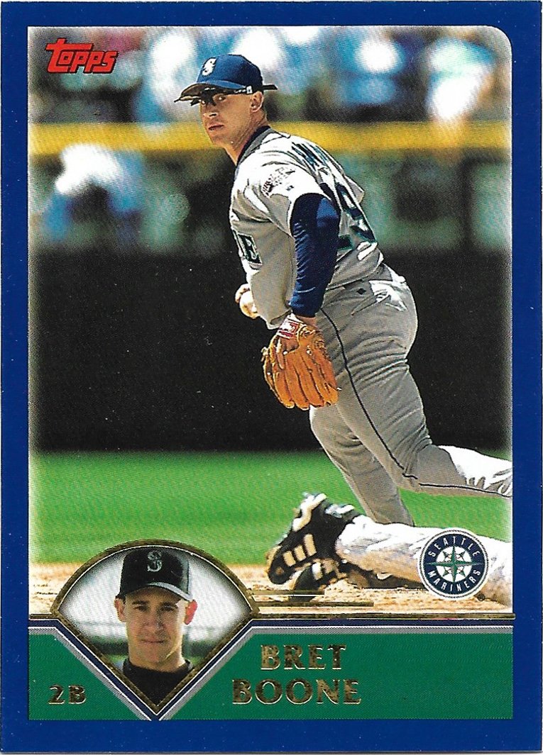 Bret Boone 2003 Topps #67 Seattle Mariners Baseball Card