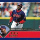Ellis Burks 2003 Topps #247 Cleveland Indians Baseball Card