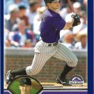 Brent Butler 2003 Topps #231 Colorado Rockies Baseball Card Brent Butler 2003 Topps #231 Colorado Rockies Baseball Card