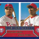 Marlon Byrd, Jorge Padilla 2003 Topps #322 Philadelphia Phillies Baseball Card