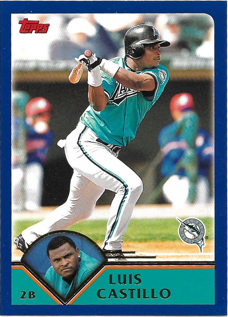 Luis Castillo 2003 Topps #53 Florida Marlins Baseball Card