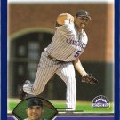 Shawn Chacon 2003 Topps #248 Colorado Rockies Baseball Card Shawn Chacon 2003 Topps #248 Colorado Rockies Baseball Card