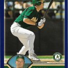 Scott Hatteberg 2003 Topps #62 Oakland Athletics Baseball Card