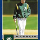 Art Howe 2003 Topps #282 Oakland Athletics Baseball Card
