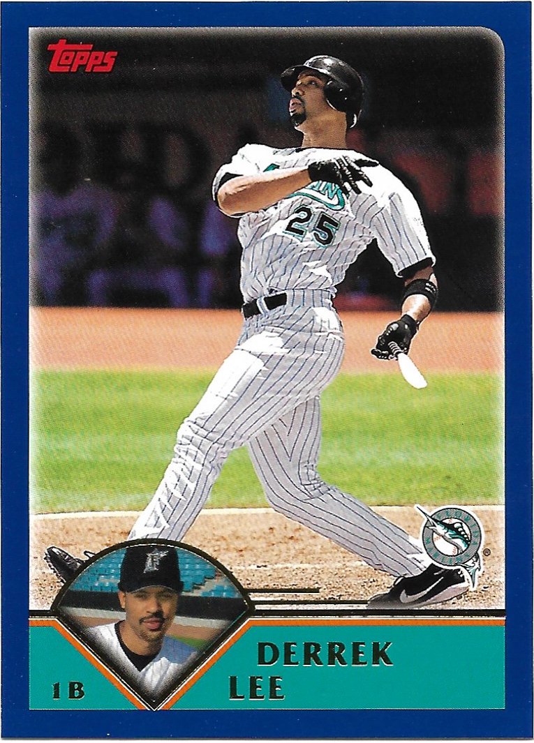 Derrek Lee 2003 Topps #233 Florida Marlins Baseball Card