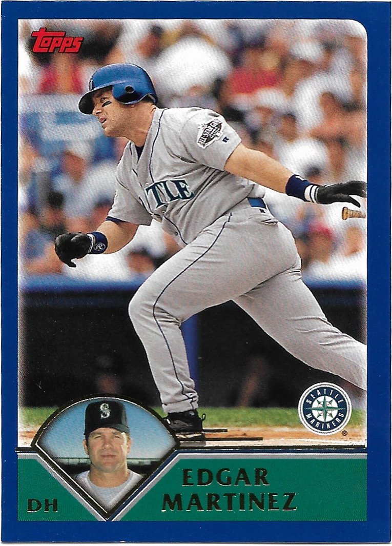 Edgar Martinez 2003 Topps #159 Seattle Mariners Baseball Card