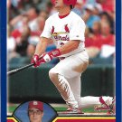 Mike Matheny 2003 Topps #89 St. Louis Cardinals Baseball Card