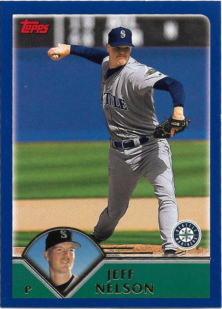 Jeff Nelson 2003 Topps #34 Seattle Mariners Baseball Card
