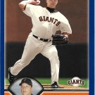 Russ Ortiz 2003 Topps #184 San Francisco Giants Baseball Card Russ Ortiz 2003 Topps #184 San Francisco Giants Baseball Card
