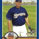 Manuel Ramirez 2003 Topps Rookie #295 Milwaukee Brewers Baseball Card