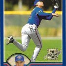 Alex Rios 2003 Topps Rookie #307 Toronto Blue Jays Baseball Card