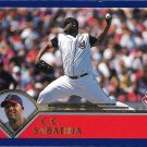 C.C. Sabathia 2003 Topps #214 Cleveland Indians Baseball Card