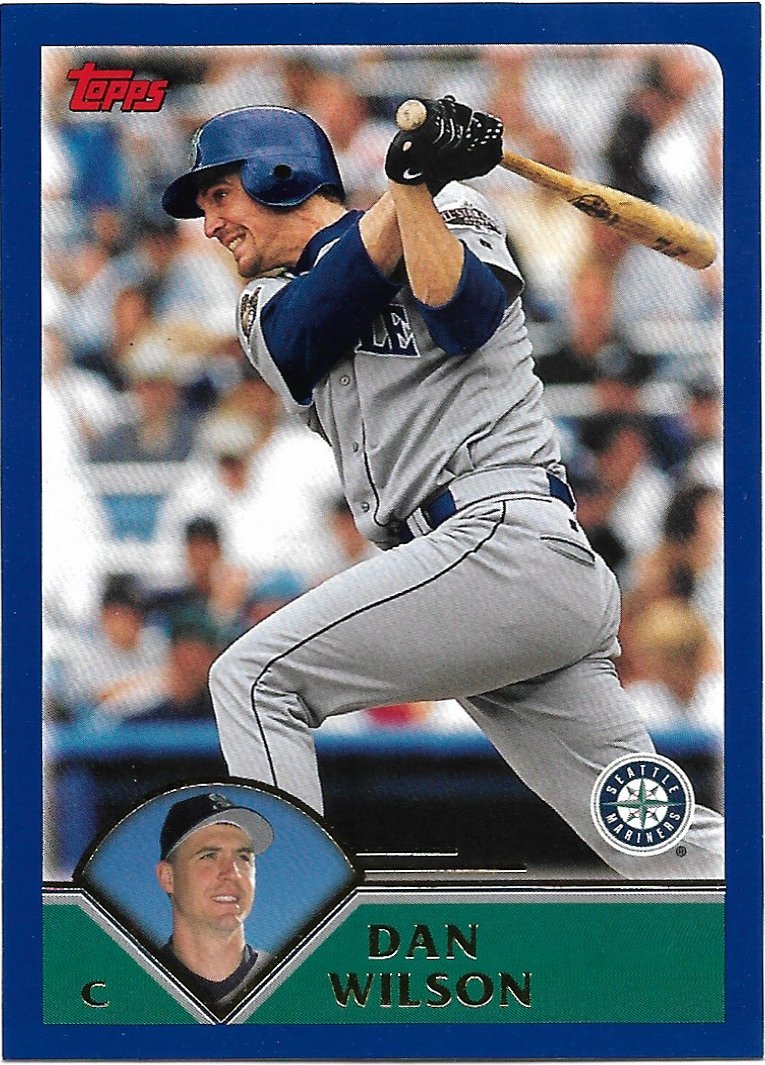 Dan Wilson 2003 Topps #2 Seattle Mariners Baseball Card