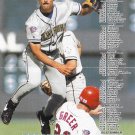 Fernando Vina 1998 Fleer Sports Illustrated Mini Posters #16 Milwaukee Brewers Baseball Card