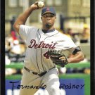 Fernando Rodney 2007 Topps #448 Detroit Tigers Baseball Card