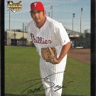 Zack Segovia 2007 Topps Rookie #377 Philadelphia Phillies Baseball Card