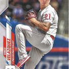 Vince Velazquez 2020 Topps #402 Philadelphia Phillies Baseball Card