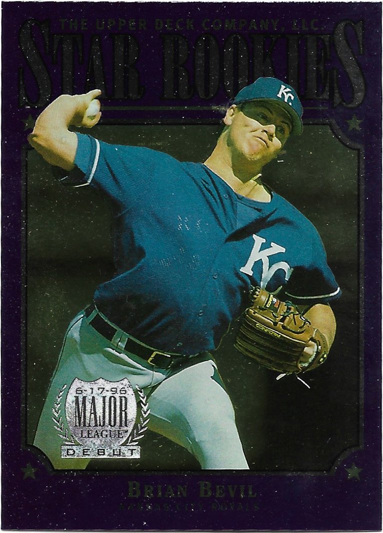Brian Bevil 1997 Upper Deck #286 Kansas City Royals Baseball Card