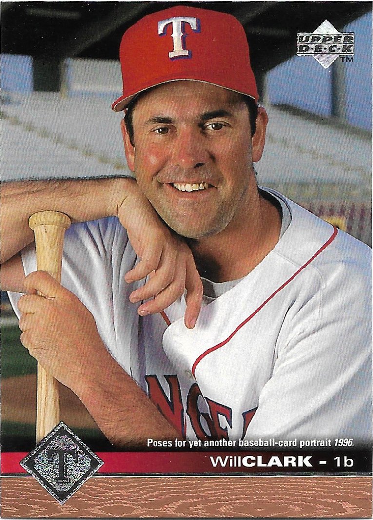 Will Clark 1997 Upper Deck #505 Texas Rangers Baseball Card