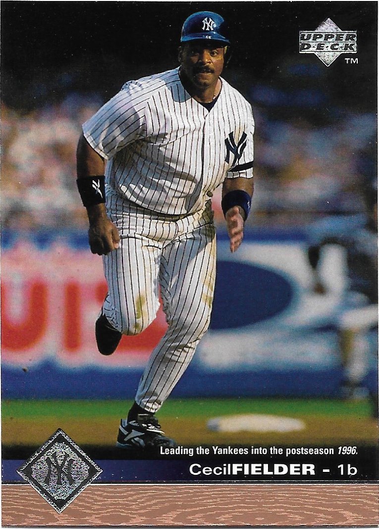Cecil Fielder 1997 Upper Deck #445 New York Yankees Baseball Card