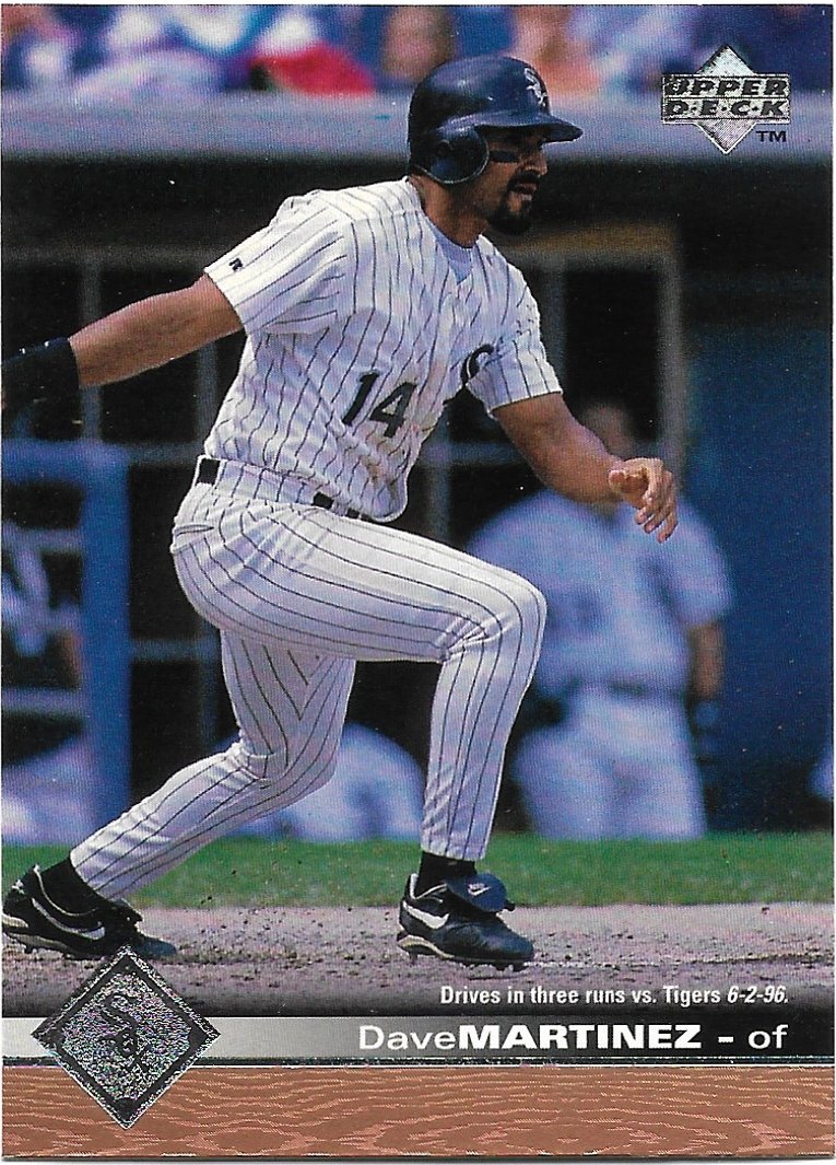 Dave Martinez 1997 Upper Deck #334 Chicago White Sox Baseball Card