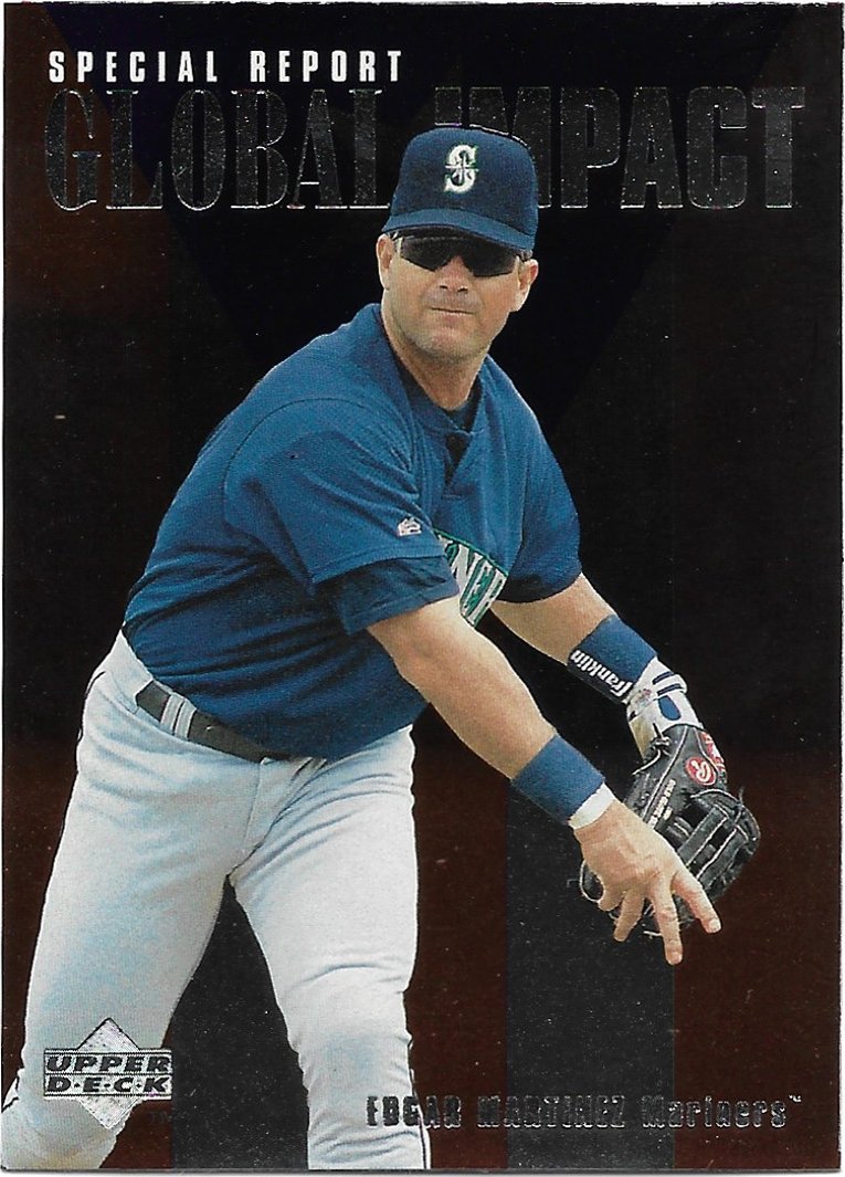 Edgar Martinez 1997 Upper Deck #202 Seattle Mariners Baseball Card