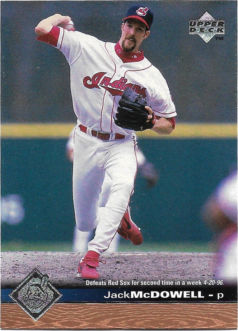 Jack McDowell 1997 Upper Deck #342 Cleveland Indians Baseball Card