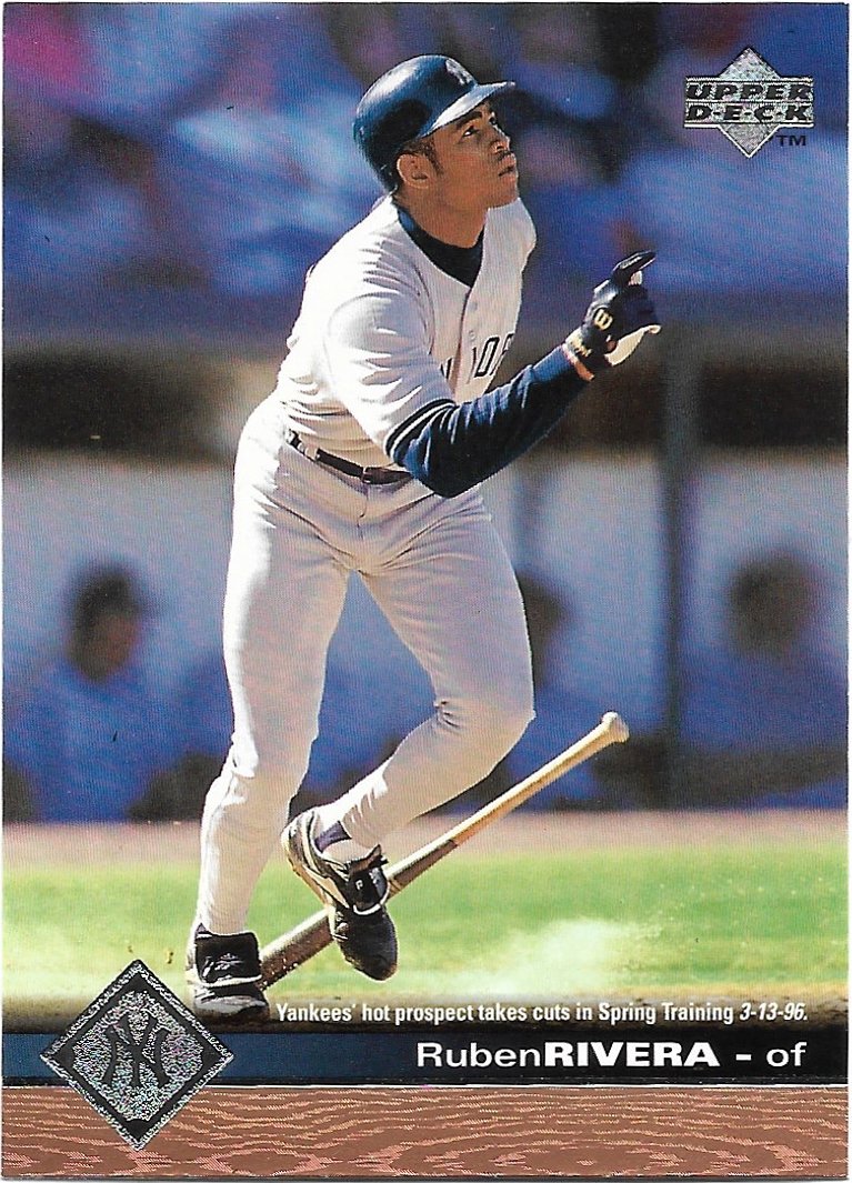 Ruben Rivera 1997 Upper Deck #121 New York Yankees Baseball Card
