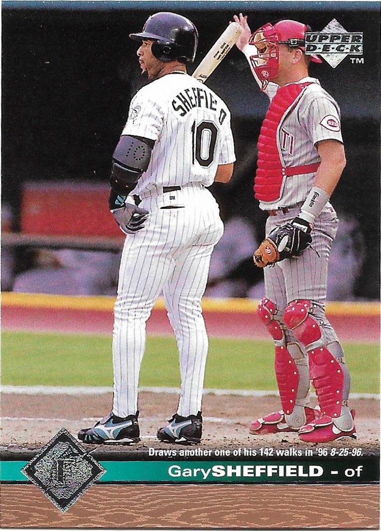 Gary Sheffield 1997 Upper Deck #360 Florida Marlins Baseball Card