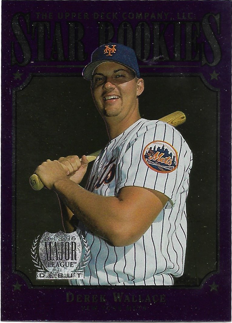 Derek Wallace 1997 Upper Deck #281 New York Mets Baseball Card