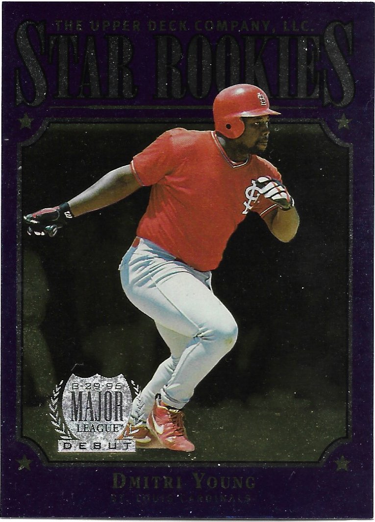 Dmitri Young 1997 Upper Deck #272 St. Louis Cardinals Baseball Card