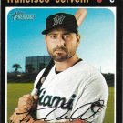 Francisco Cervelli 2020 Topps Heritage #532 Miami Marlins Baseball Card