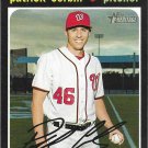 Patrick Corbin 2020 Topps Heritage #230 Washington Nationals Baseball Card