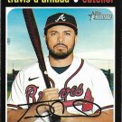 Travis d'Arnaud 2020 Topps Heritage #639 Atlanta Braves Baseball Card