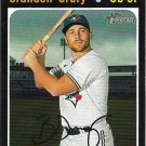 Brandon Drury 2020 Topps Heritage #677 Toronto Blue Jays Baseball Card