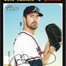 Cole Hamels 2020 Topps Heritage #556 Atlanta Braves Baseball Card