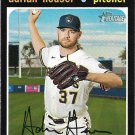 Adrian Houser 2020 Topps Heritage #648 Milwaukee Brewers Baseball Card