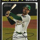Tony Kemp 2020 Topps Heritage #586 Oakland Athletics Baseball Card