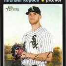Michael Kopech 2020 Topps Heritage #567 Chicago White Sox Baseball Card Michael Kopech 2020 Topps Heritage #567 Chicago White Sox Baseball Card