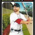 Jonathan Lucroy 2020 Topps Heritage #561 Boston Red Sox Baseball Card