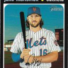 Jake Marisnick 2020 Topps Heritage #693 New York Mets Baseball Card Jake Marisnick 2020 Topps Heritage #693 New York Mets Baseball Card