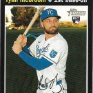 Ryan McBroom 2020 Topps Heritage Rookie #596 Kansas City Royals Baseball Card