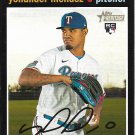 Yohander Mendez 2020 Topps Heritage Rookie #650 Texas Rangers Baseball Card