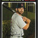 Mitch Moreland 2020 Topps Heritage #550 Boston Red Sox Baseball Card