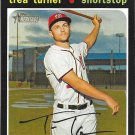Trea Turner 2020 Topps Heritage #154 Washington Nationals Baseball Card Trea Turner 2020 Topps Heritage #154 Washington Nationals Baseball Card
